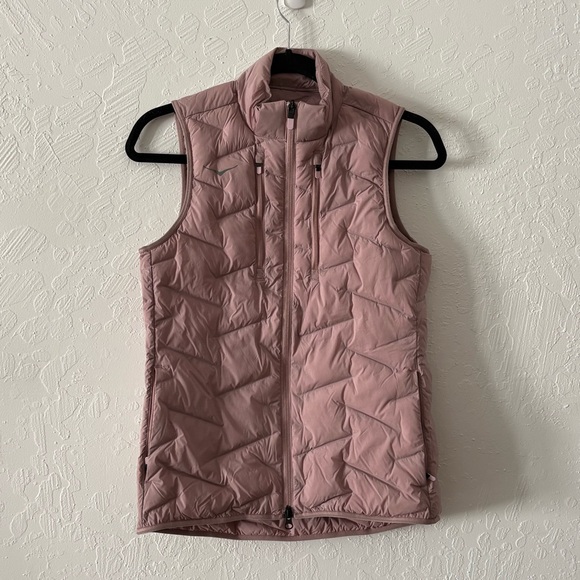 Hoks Women Skyfill Run Vest Sz XS Mauve Packable Water Repellent ID #1156111‎ - Picture 1 of 11
